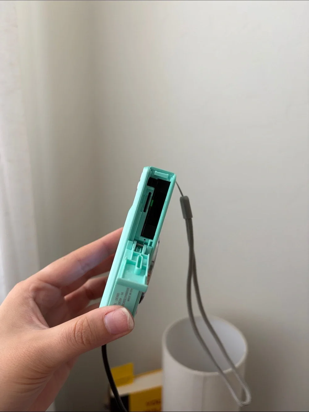 Mint Green Portable Digital Camera - Compact Travel Camera